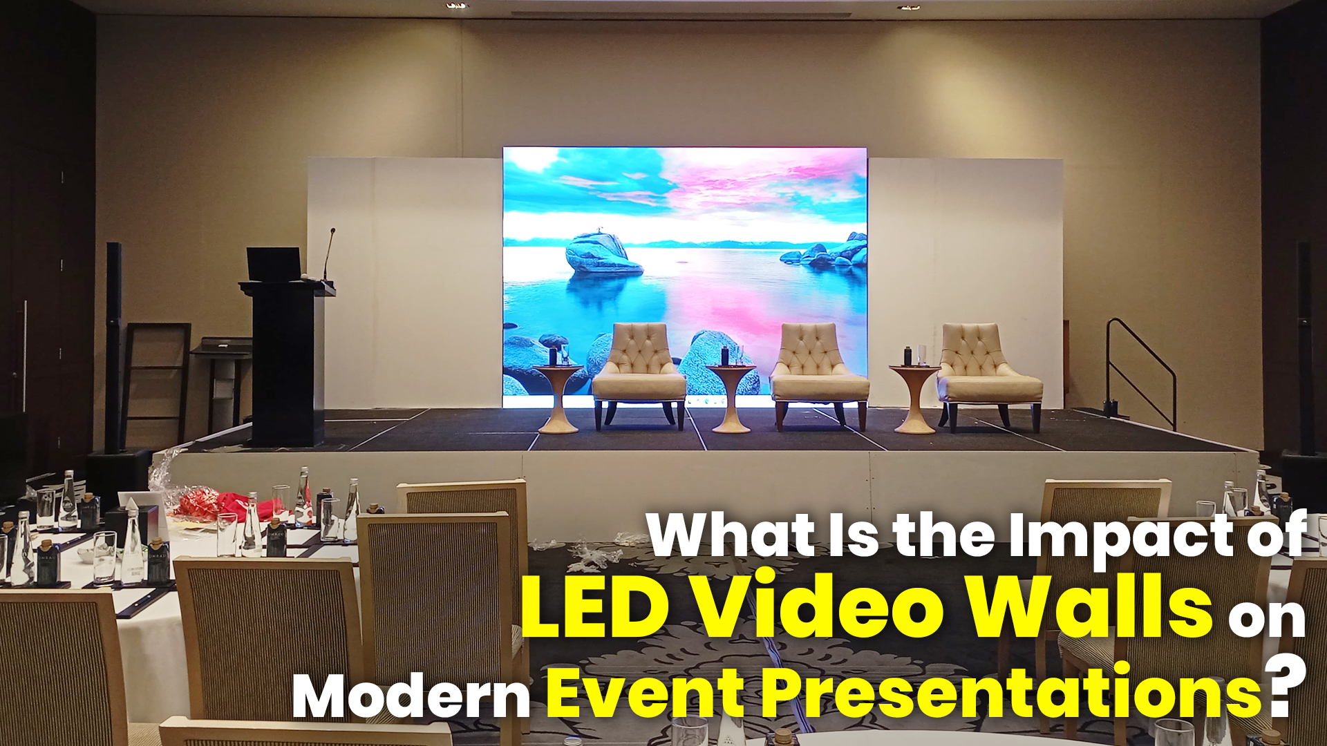 Video Wall Rental Riyadh