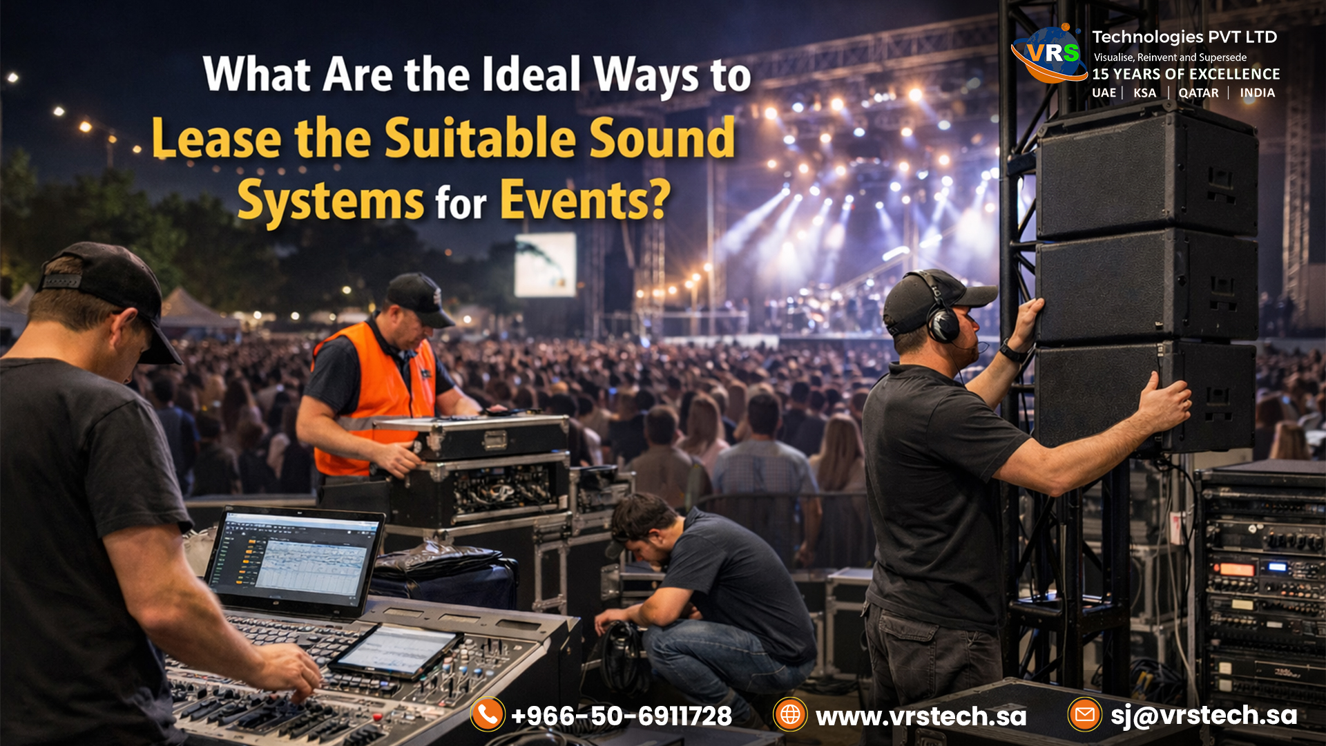 Sound System Rentals in KSA Sound System Rentals in KSA
