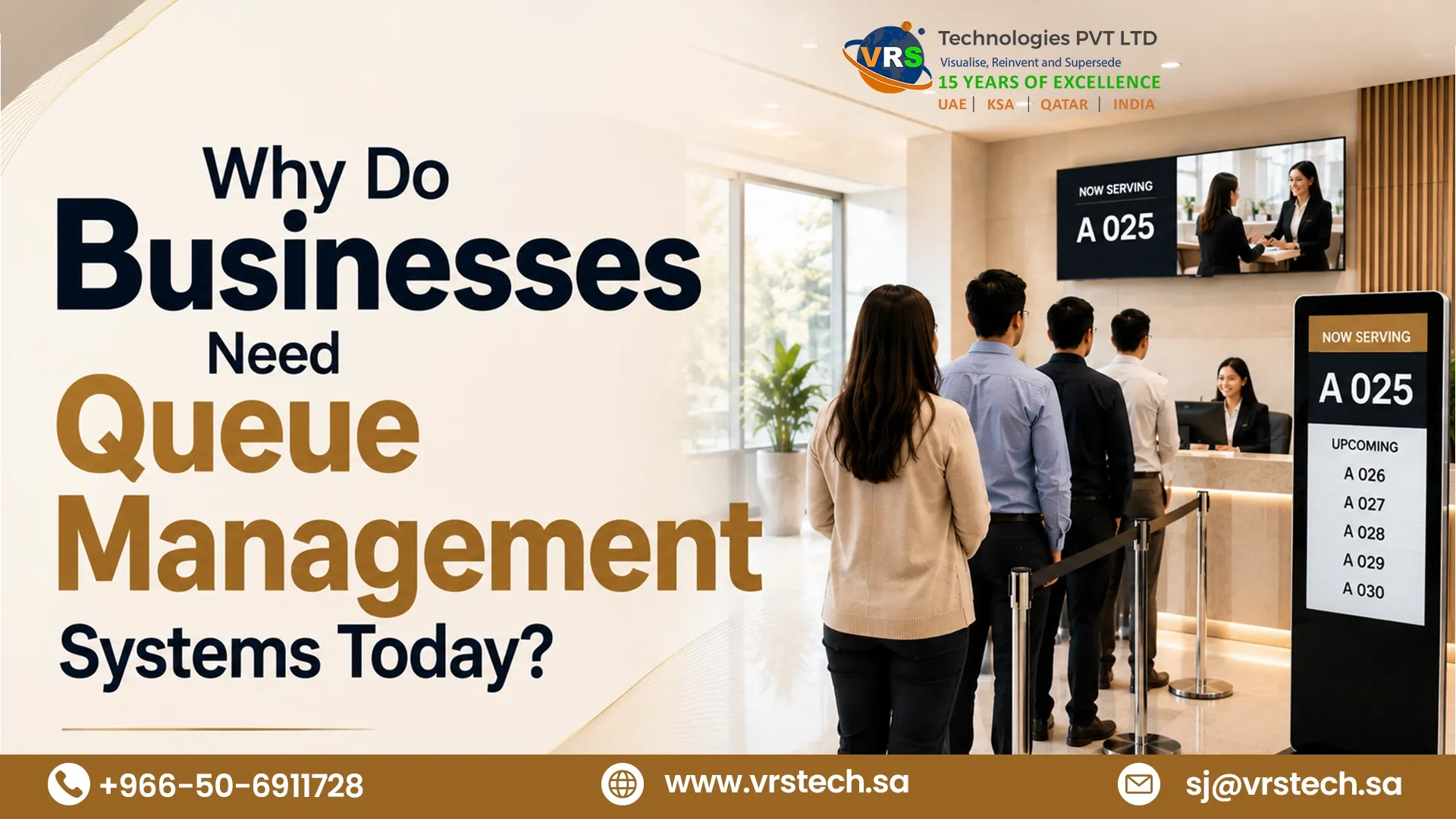 Queue Management System in Saudi Arabia Queue Management System in Saudi Arabia