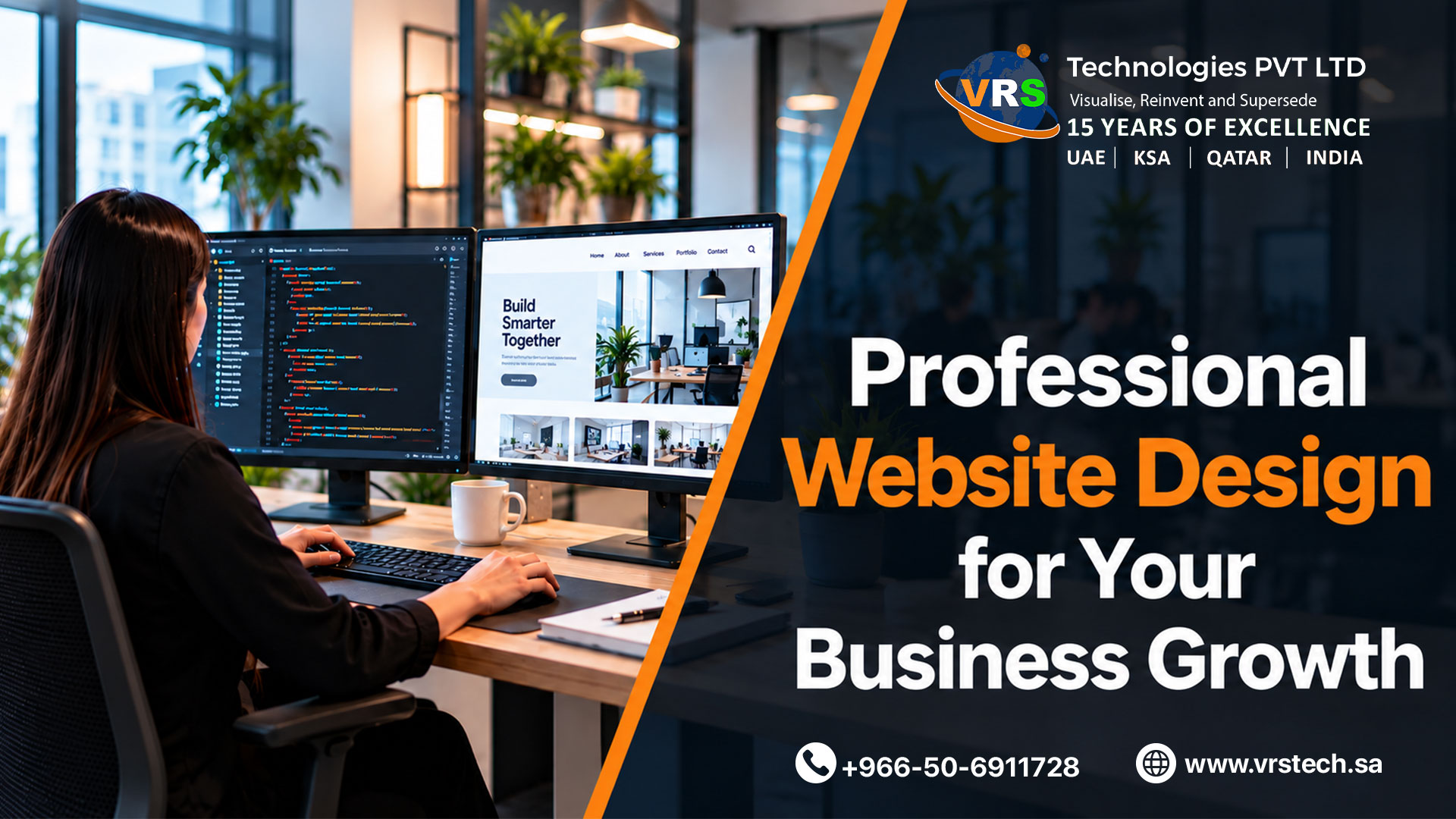How to create a professional website for your company?